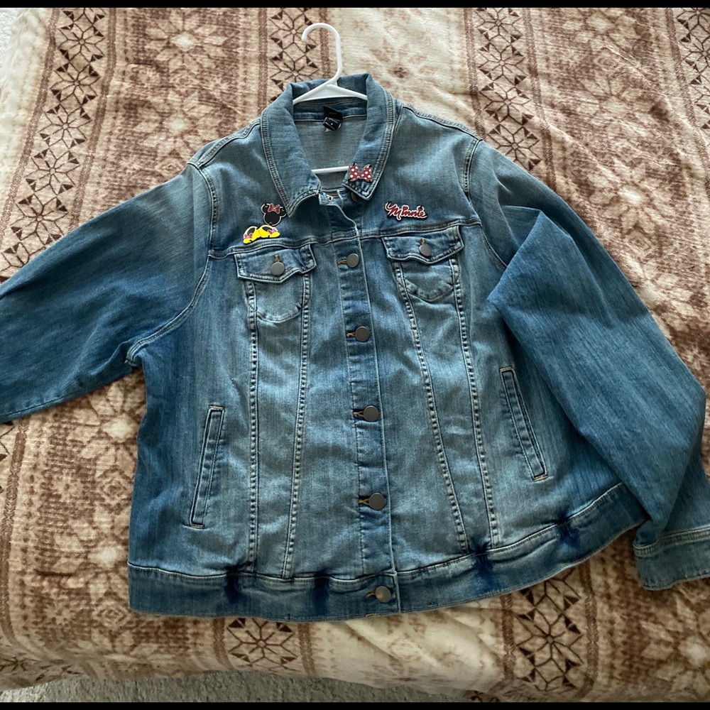 Torrid Disney Minnie Jean Jacket